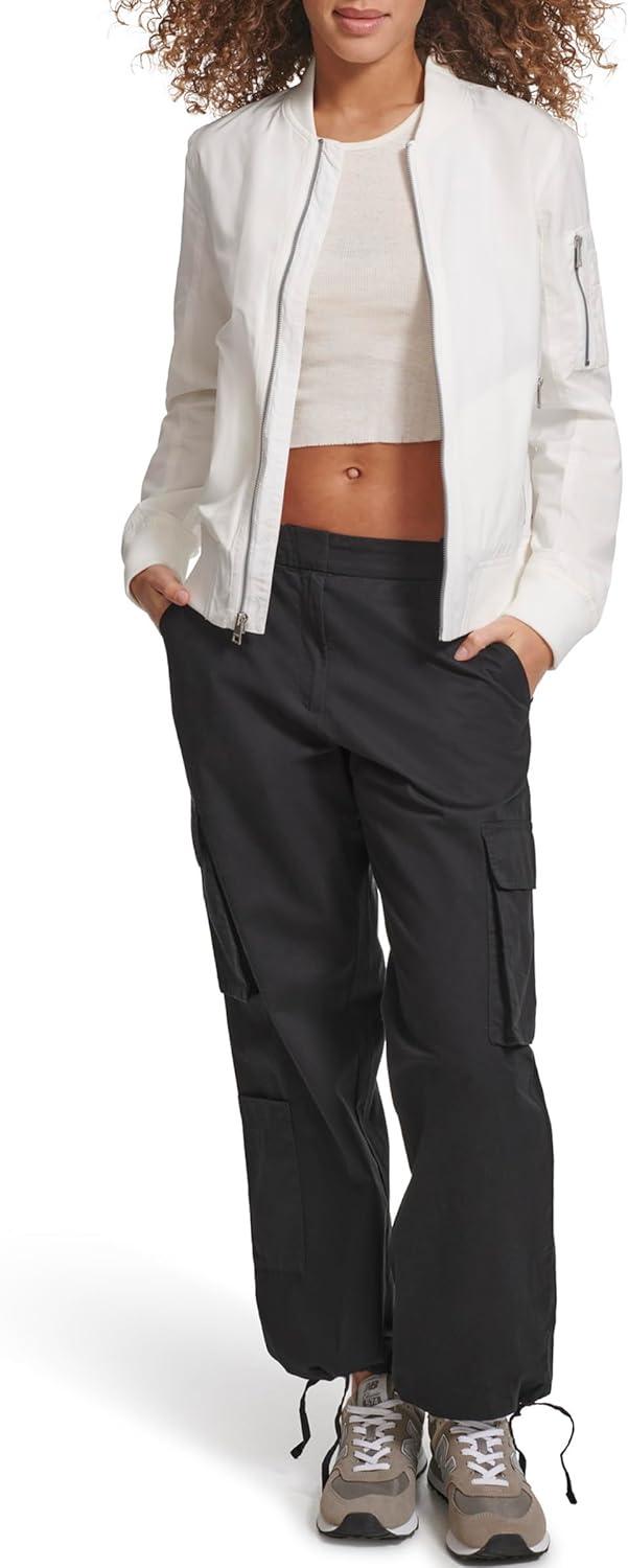 imageLevis Womens Melanie Newport Bomber Jacket Regular amp Plus SizeWhite