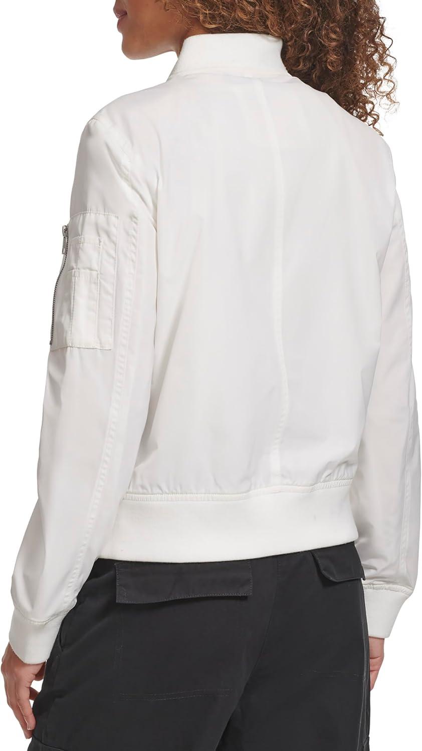 imageLevis Womens Melanie Newport Bomber Jacket Regular amp Plus SizeWhite