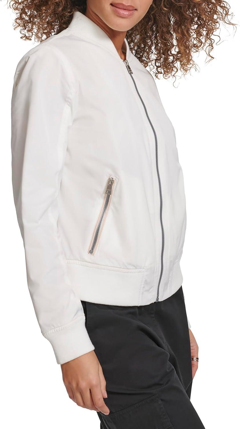 imageLevis Womens Melanie Newport Bomber Jacket Regular amp Plus SizeWhite