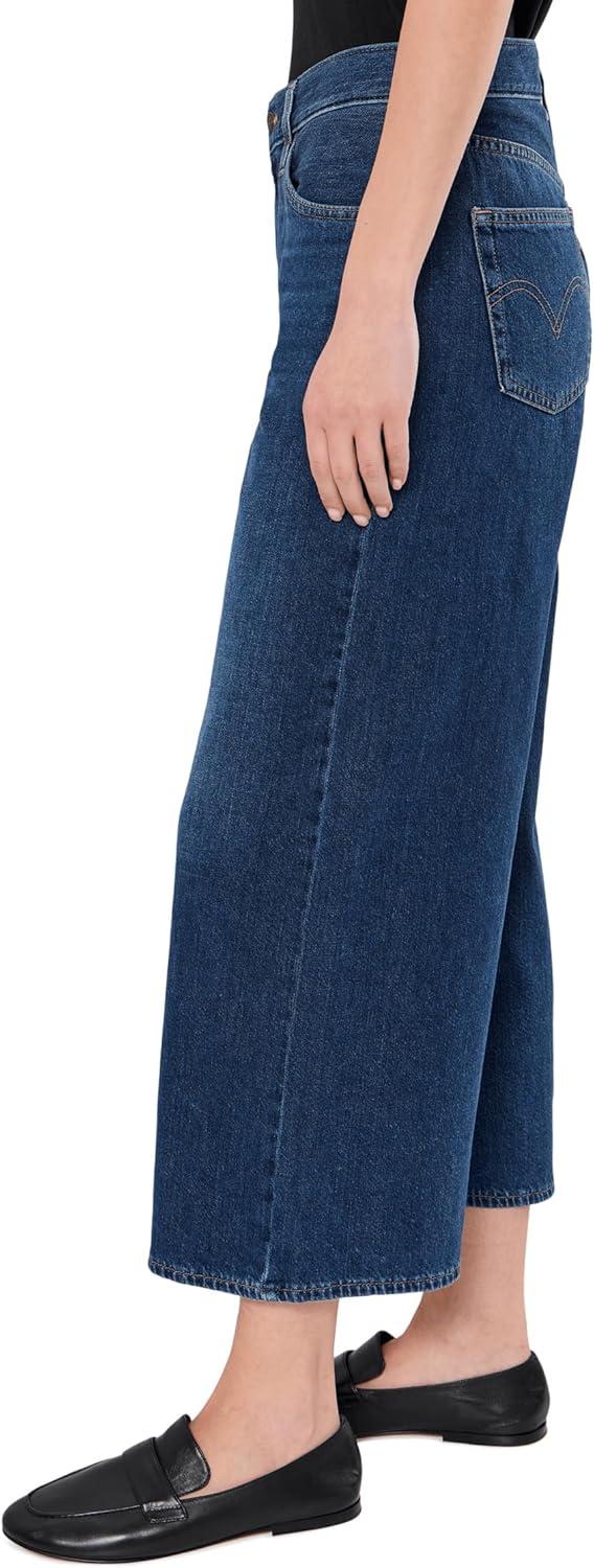 imageLevis Womens Middy Wide Leg Ankle JeansNew Kiss Goodbye Lightweight Nonstretch