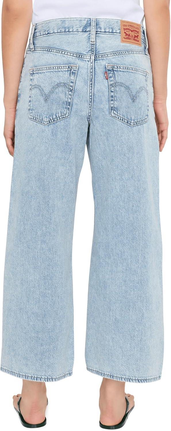 imageLevis Womens Middy Wide Leg Ankle JeansNew Main Character Lightweight Nonstretch