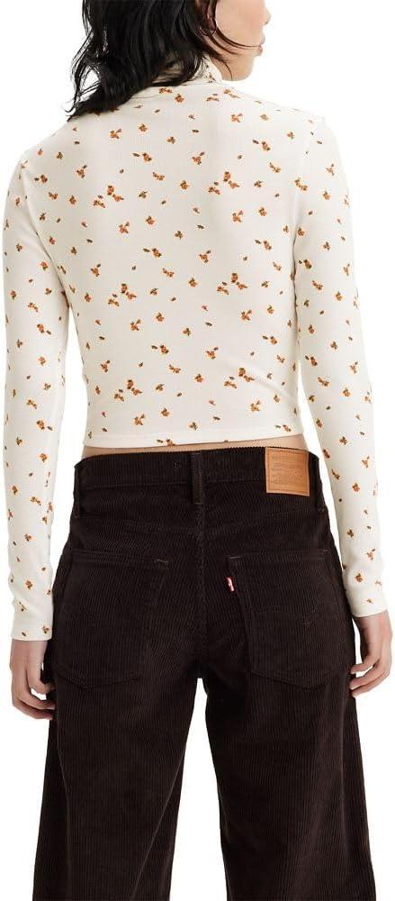 imageLevis Womens Moon Rib Turtleneck Also Available in PlusShayla Floral Gardenia