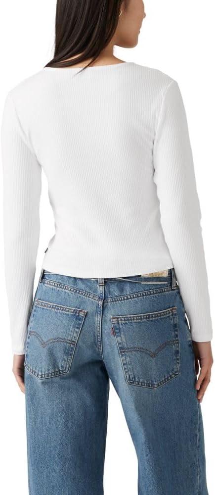 imageLevis Womens Muse Long Sleeve Tee ShirtNew White
