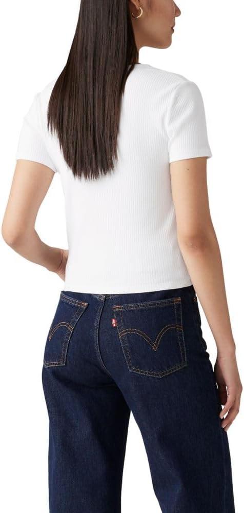 imageLevis Womens Muse Short Sleeve Tee ShirtNew White