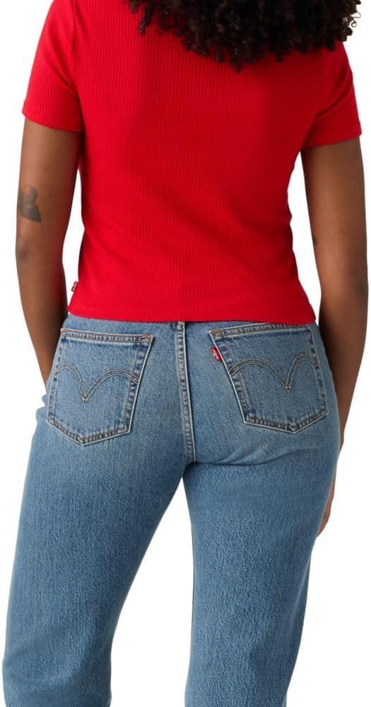imageLevis Womens Muse Short Sleeve Tee ShirtTrue Red