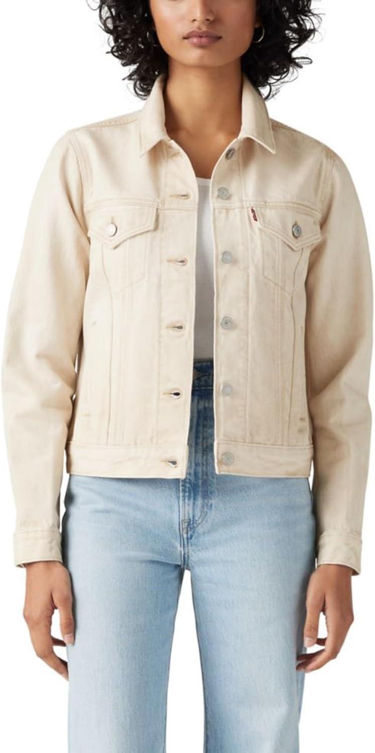 imageLevis Womens Original Trucker Jacket Also Available in PlusCloudy Safari