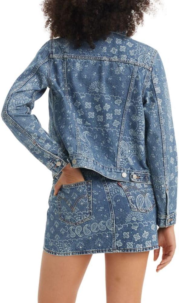 imageLevis Womens Original Trucker Jacket Also Available in PlusEmme Discharge