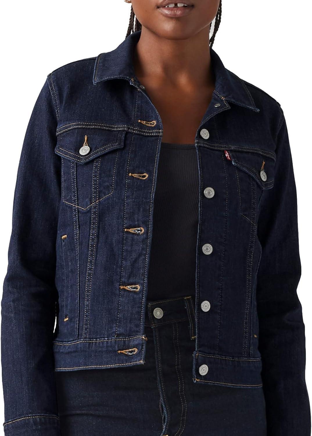 imageLevis Womens Original Trucker Jacket Also Available in PlusEvening Rinse