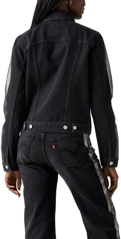 imageLevis Womens Original Trucker Jacket Also Available in PlusLet Me Shimmer Non Stretch