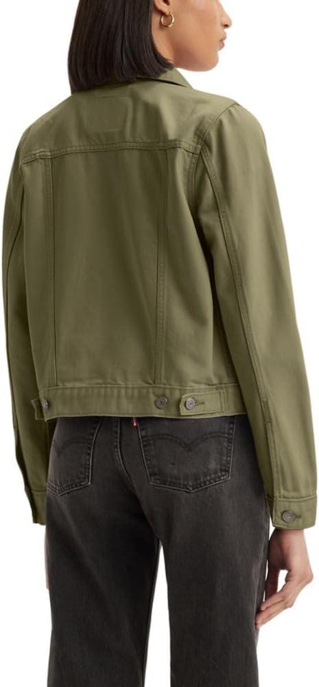 imageLevis Womens Original Trucker Jacket Also Available in PlusNew Green