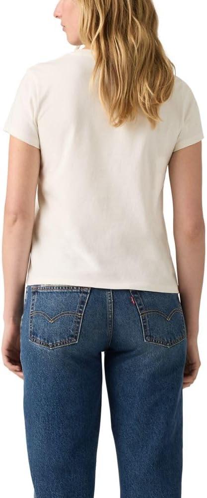 imageLevis Womens Perfect Crewneck Tee Shirt Also Available in PlusBatwing Horshoe Egret