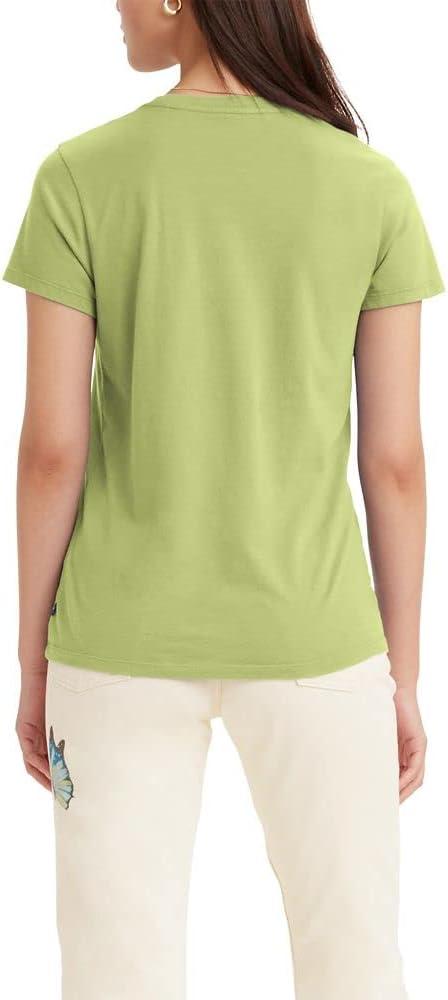 imageLevis Womens Perfect Crewneck Tee Shirt Also Available in PlusDaiquiri Green