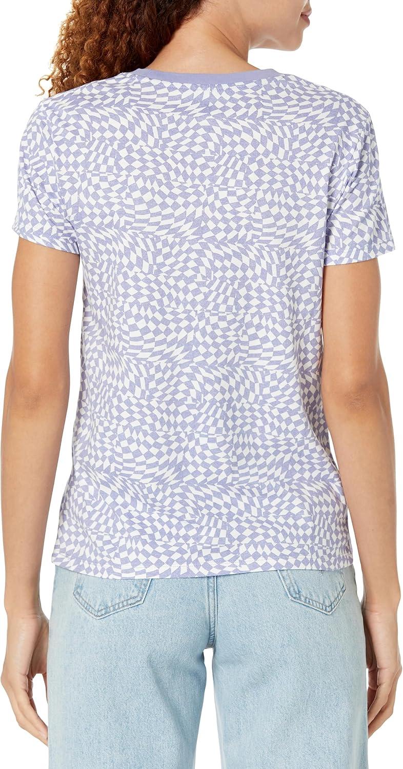 imageLevis Womens Perfect Crewneck Tee Shirt Also Available in PlusHarper Geo Persian Violet