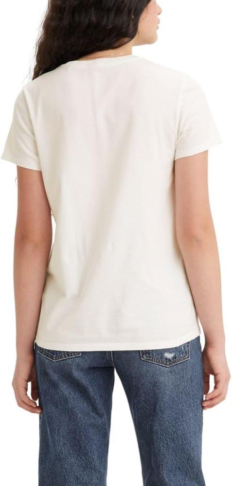 imageLevis Womens Perfect Crewneck Tee Shirt Also Available in PlusNew American Eagle Egret