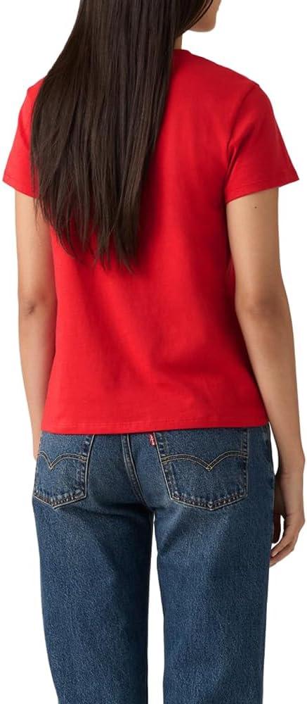 imageLevis Womens Perfect Crewneck Tee Shirt Also Available in PlusNew Rhinestone Cowboy Hat Urban Red