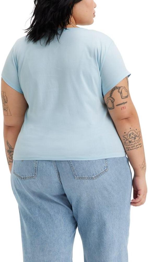 imageLevis Womens Perfect Graphic Tee Shirt501 California Angel Falls