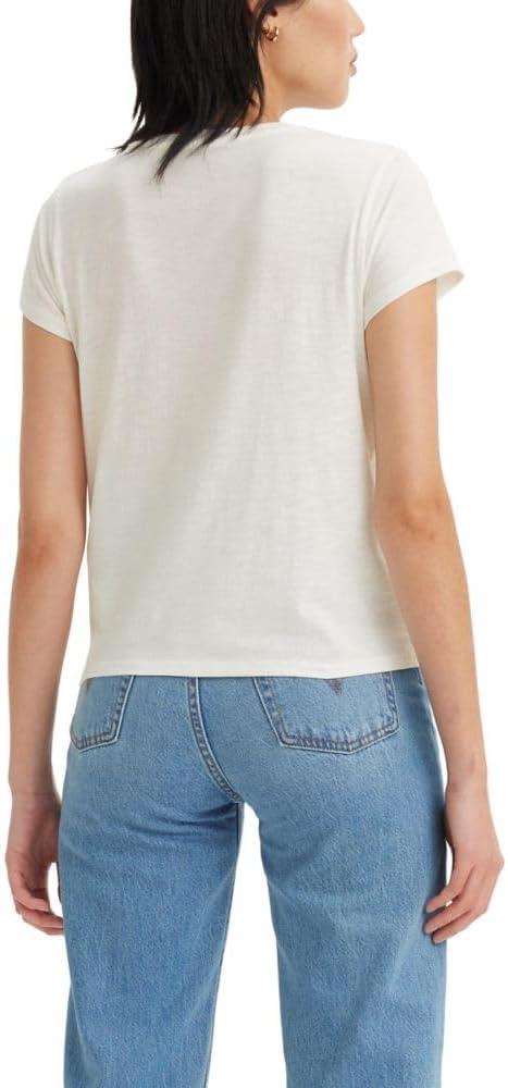imageLevis Womens Perfect Graphic Tee ShirtNew Sunset Valley Cloud Dancer