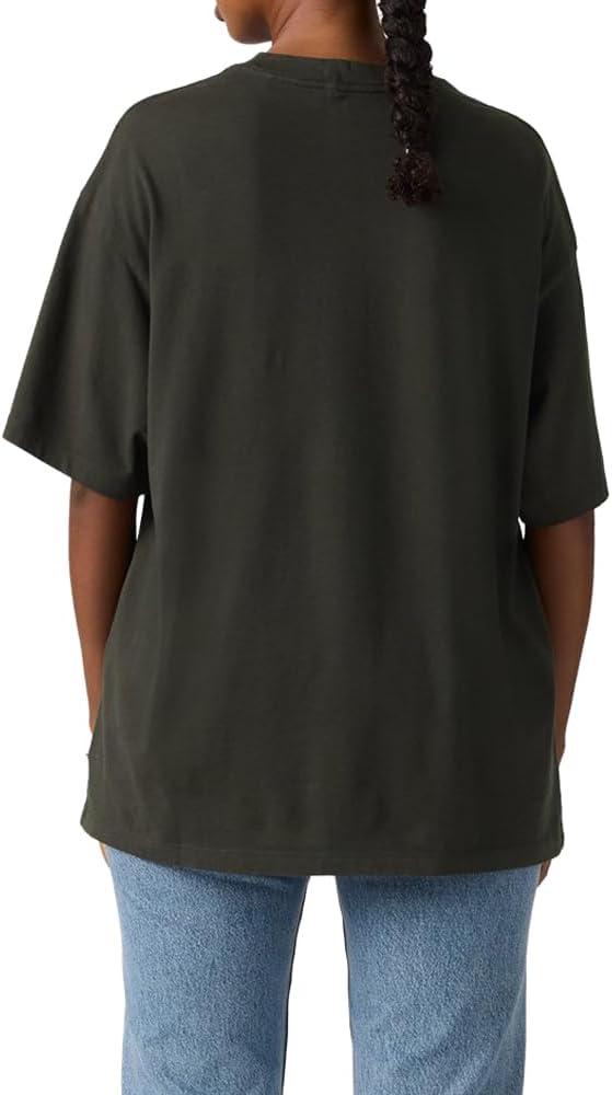 imageLevis Womens Perfect Graphic Tee ShirtNew Tee All the Boots Pirate Black