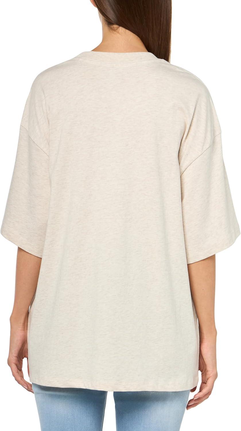 imageLevis Womens Perfect Graphic Tee ShirtSmall Dog Oatmeal Heather