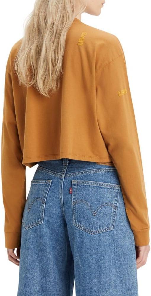 imageLevis Womens Perfect Graphic Tee ShirtSport Logo 20 Hits Chipmunk