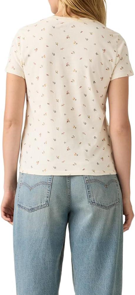 imageLevis Womens Perfect TShirtNew Maja Ditsy Egret