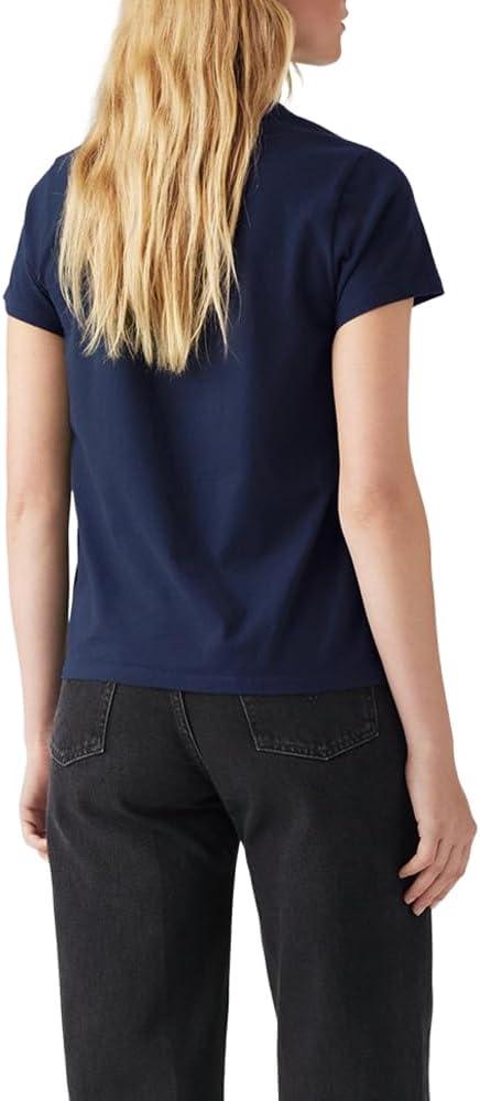 imageLevis Womens Perfect VNeck TShirtNew Peacoat