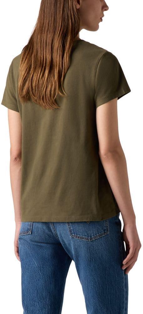 imageLevis Womens Perfect VNeck TShirtOlive Night