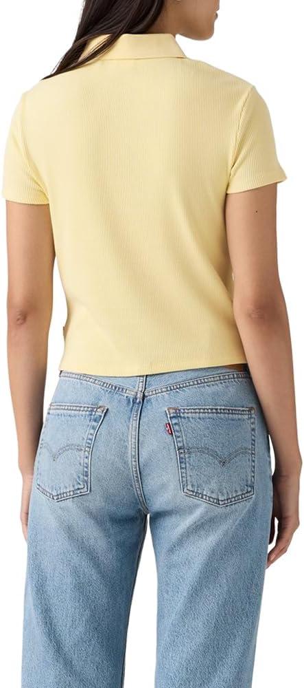 imageLevis Womens Rory ShortSleeve PoloNew French Vanilla