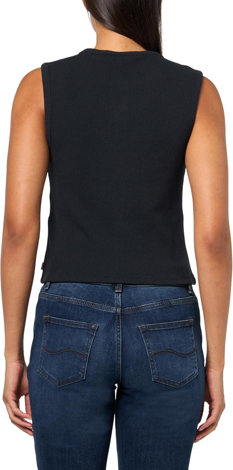 imageLevis Womens Rory Sleeveless Button UpAnthracite Night