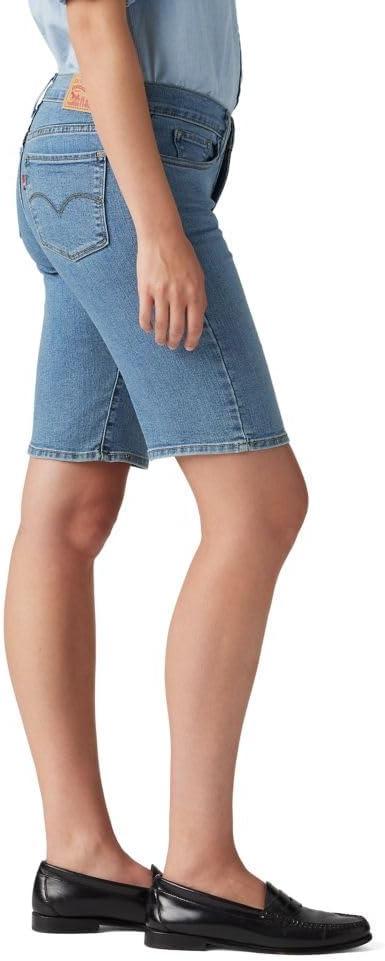 imageLevis Womens Shaping Bermuda Shorts Also Available in PlusCamp Denim