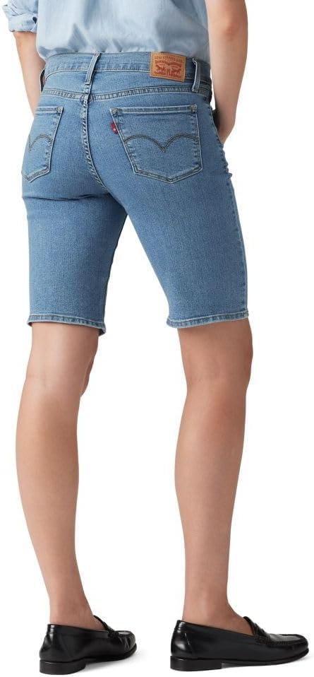 imageLevis Womens Shaping Bermuda Shorts Also Available in PlusCamp Denim