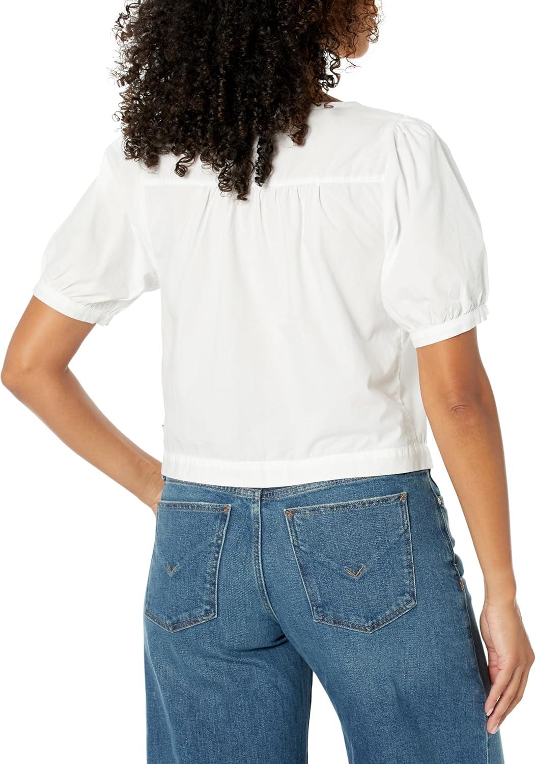 imageLevis Womens Simone Short Sleeve BlouseBright White