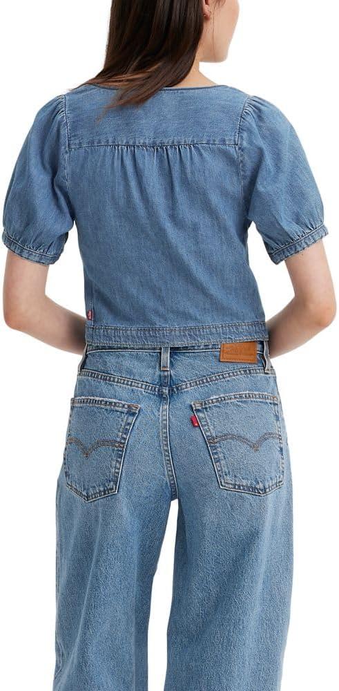 imageLevis Womens Simone Short Sleeve BlouseMighty Fine