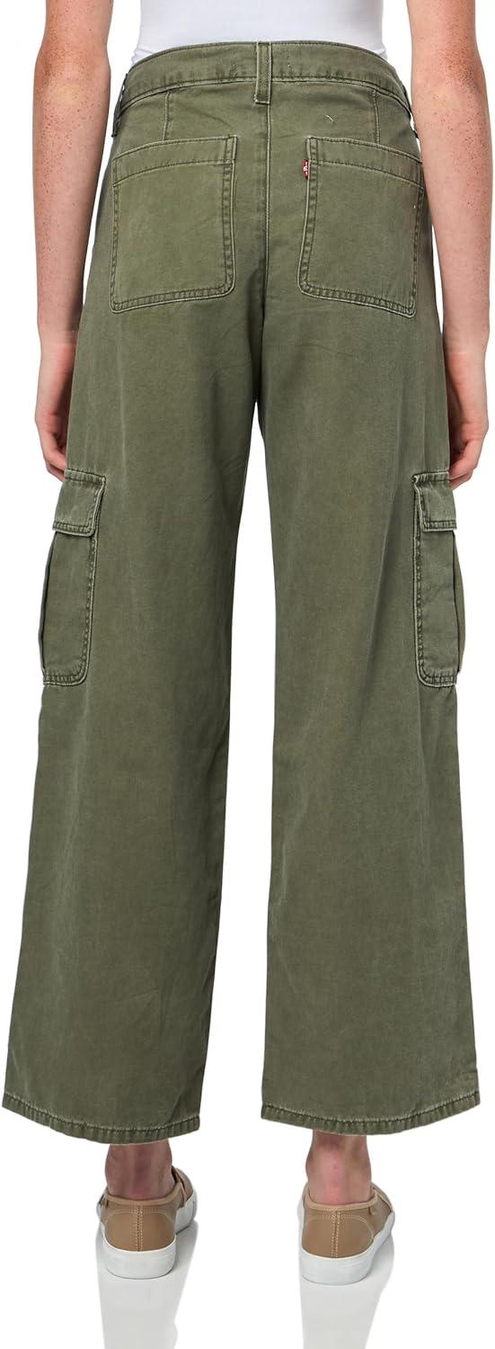 imageLevis Womens Superlow Loose Cargo PantsIvy Green Pigment