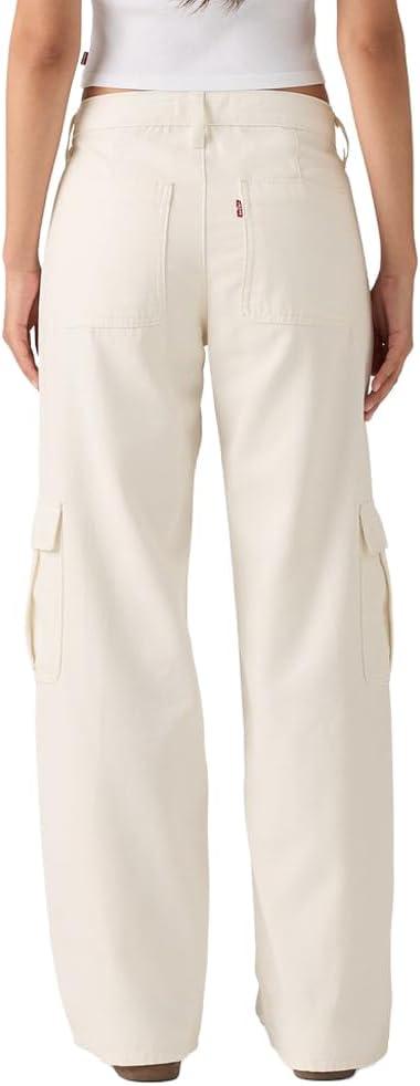 imageLevis Womens Superlow Loose Cargo PantsNew Jet Stream Nonstretch