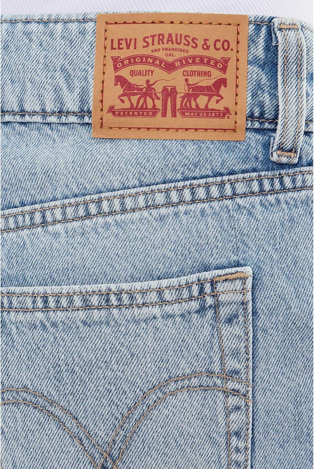 imageLevis Womens Superlow Loose ShortNew Bogus Question Nonstretch