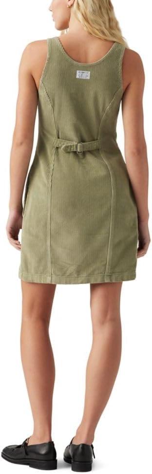imageLevis Womens Tuli Denim Mini DressDeep Lichen Green Cord