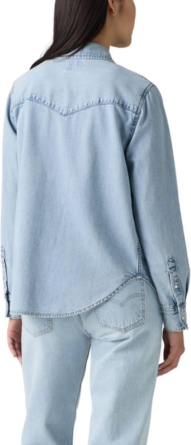 imageLevis Womens Ultimate Western Shirt Standard and PlusBig Discussion