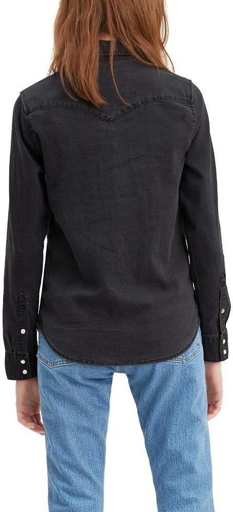 imageLevis Womens Ultimate Western Shirt Standard and PlusBlack Rose
