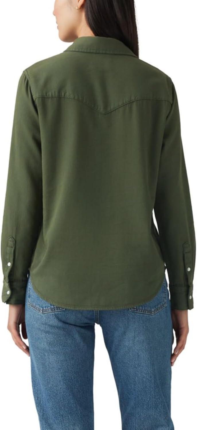 imageLevis Womens Ultimate Western Shirt Standard and PlusDeep Depths