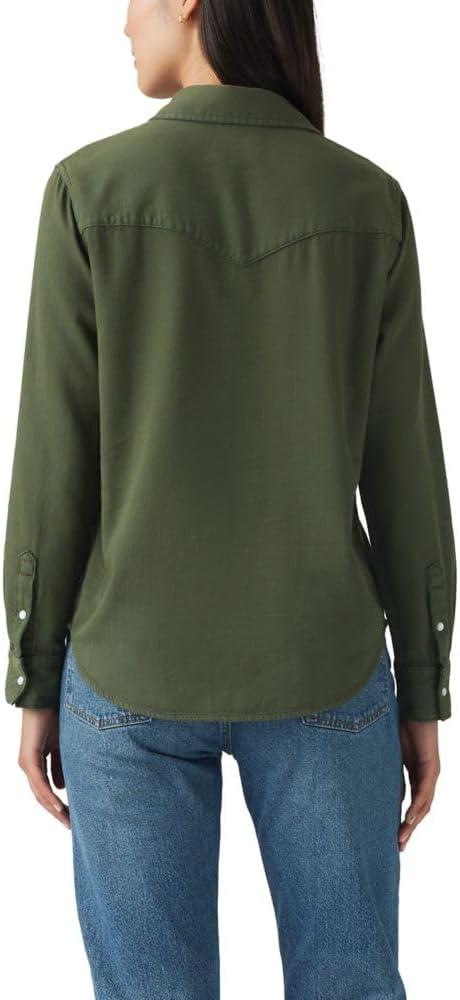 imageLevis Womens Ultimate Western Shirt Standard and PlusDeep Depths
