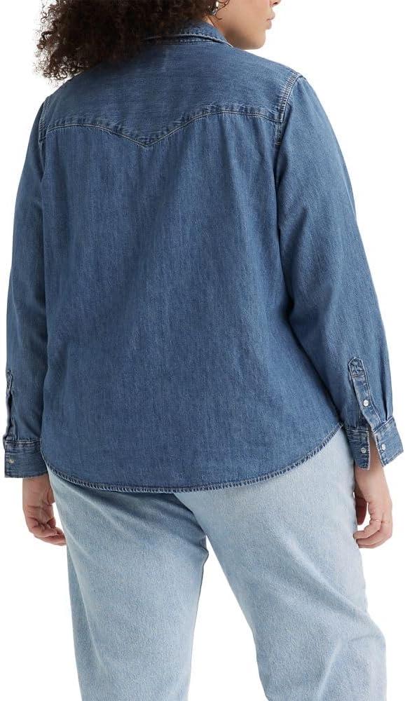 imageLevis Womens Ultimate Western Shirt Standard and PlusMighty Fine