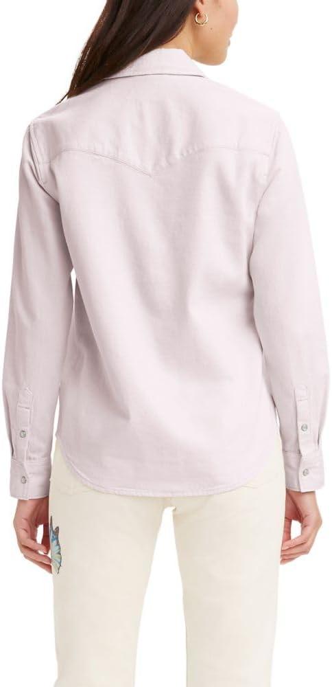 imageLevis Womens Ultimate Western Shirt Standard and PlusNew Mauve Chalk Pd