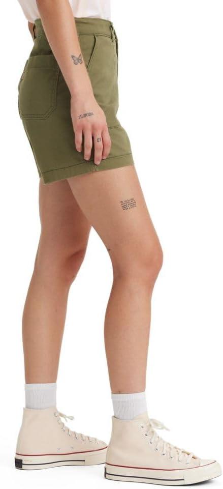 imageLevis Womens Utility ShortsNew Olive Night