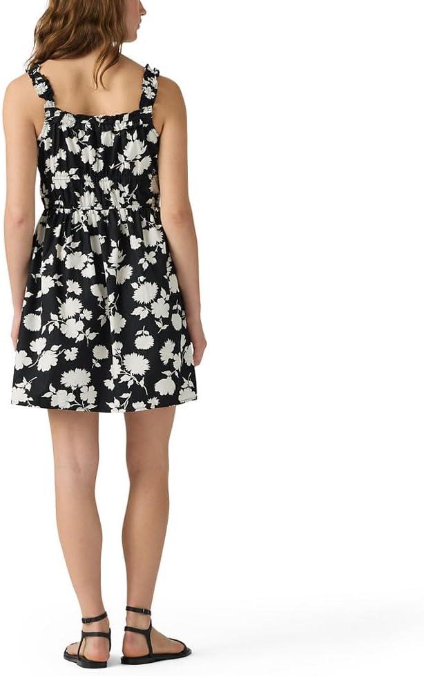 imageLevis Womens Vera Waisted Mini DressNew Jonna Floral Anthracite Night Egret Nonstretch