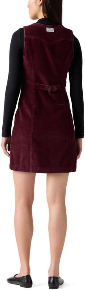 imageLevis Womens Vianna Vest Dress Also Available in PlusMerlot Corduroy