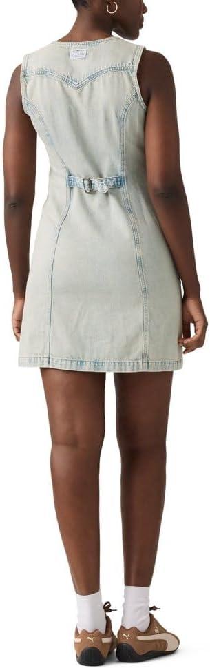 imageLevis Womens Vianna Vest Dress Also Available in PlusNew a Little Hazy Nonstretch
