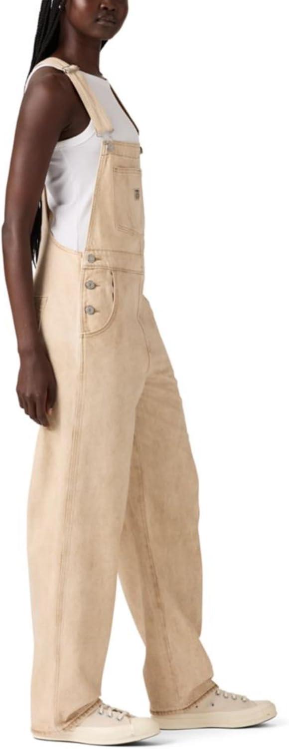 imageLevis Womens Vintage Overalls Also Available in PlusCloudy Travertine Non Stretch