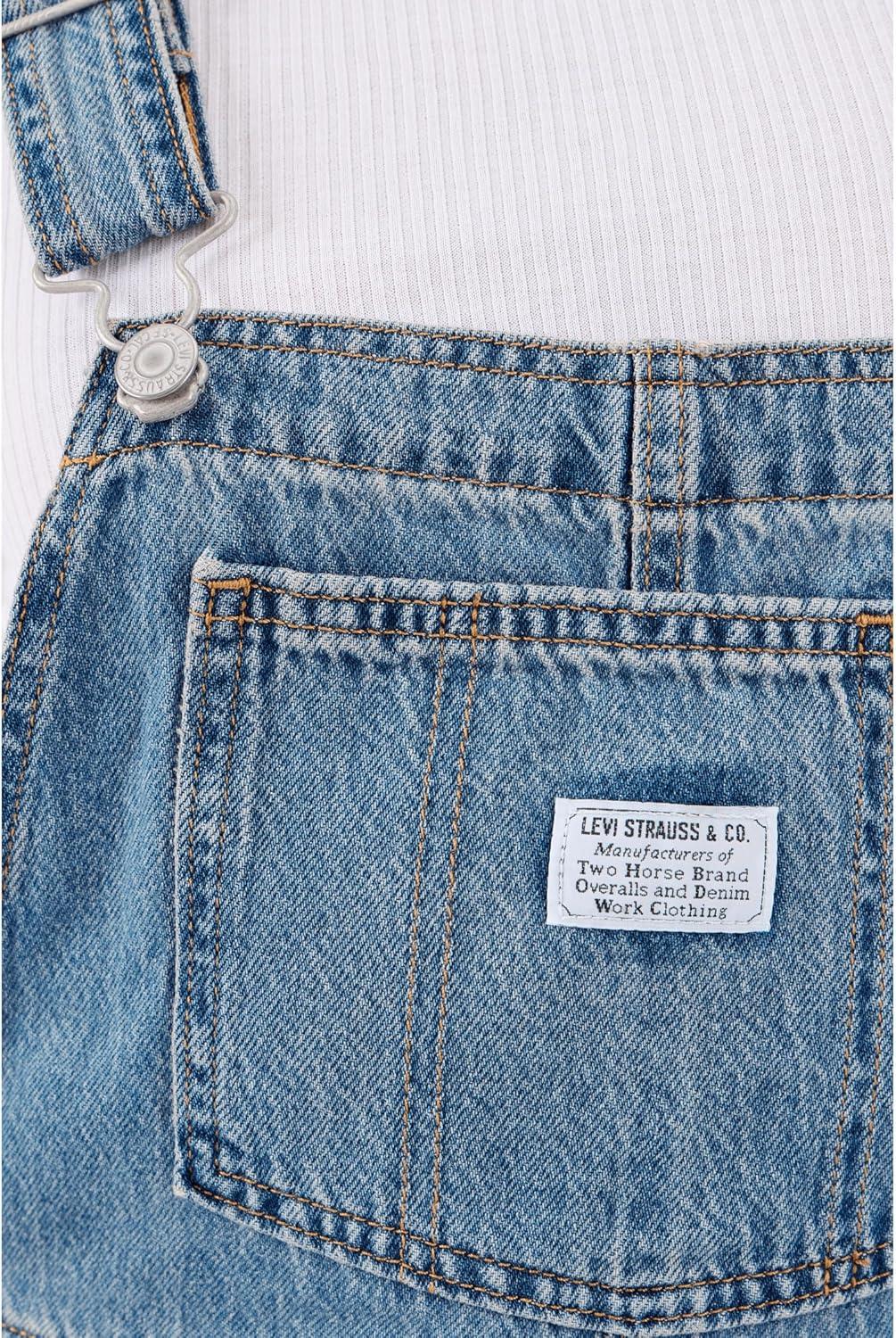 imageLevis Womens Vintage Overalls Also Available in PlusNew File Away Nonstretch