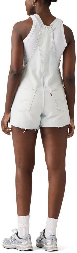 imageLevis Womens Vintage Shortalls Also Available in PlusNew Glacial Paceall Nonstretch